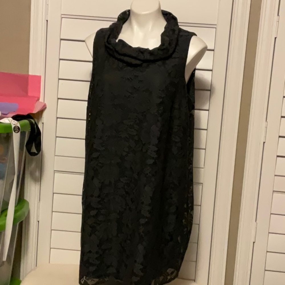 Lane Bryant Green 💚 Lace Mini Dress